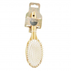 Cepillo De Pelo Paleta Madera De Bamboo C1143