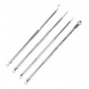 Set De 4 Removedor Extractor De Puntos Negros Comedones Acne