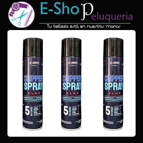 Aceite Lubricante 5 En 1 Everest Barber Simil Cool Care Kit x 3