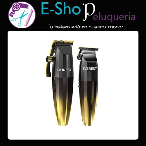 Maquina de Corte + Patillera Trimmer Kit Everst Profesional