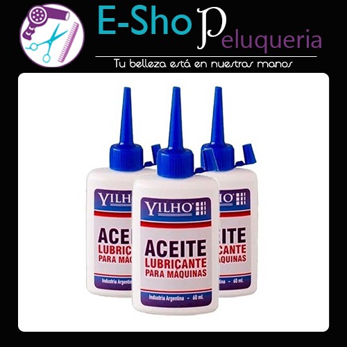 Aceite para Maquina de corte Yilho x 60ml Kit x 3 Unidades