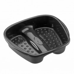 Kit Batea Plastica Bacha De Podologia Pedicuria Para Pies Dompel + Escofina