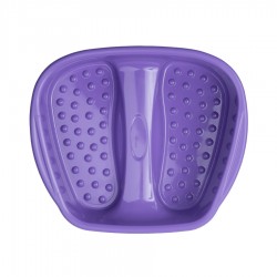 Kit Batea Plastica Bacha De Podologia Pedicuria Para Pies Dompel + Escofina