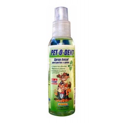 Spray Bucal Perros Gatos Pet O Dent Menta Antisarro 125 Cc.