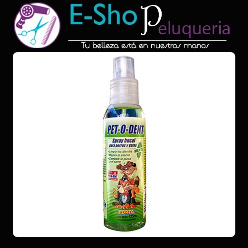 Spray Bucal Perros Gatos Pet O Dent Menta Antisarro 125 Cc.