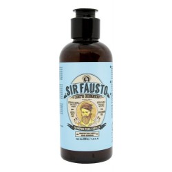 Sir Fausto Men's Kit Shampoo Para Barba + Cabello + After Shave Travel Viaje