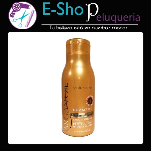 Shampoo Para El Pelo Volbucle Argan Oil Antioxidante X 420ml