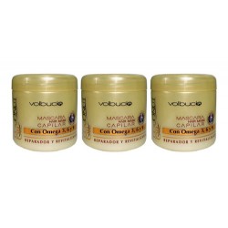 Mascara Capilar Volbucle Coconut Reparador Revitalizante 200grs Kit x 3u