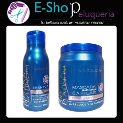 Shampoo + Mascara Capilar Volbucle Silver & Platinum