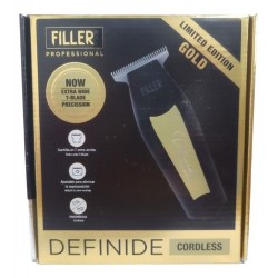 Patillera Trimmer Inalambrica Filler Definide Cordless Gold