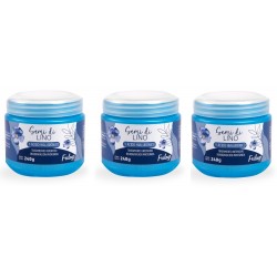 Baño De Crema Semi Di Lino Y Acido Hialuronico Frilayp x 240g Kit x 6