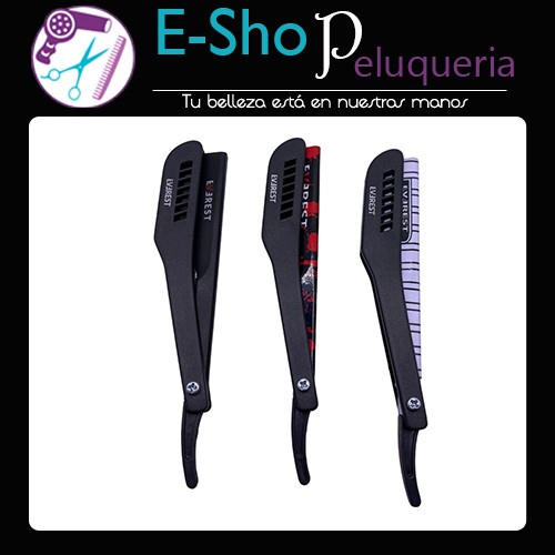 Navaja 2 Cuerpos Everest Barber Barberia Profesional