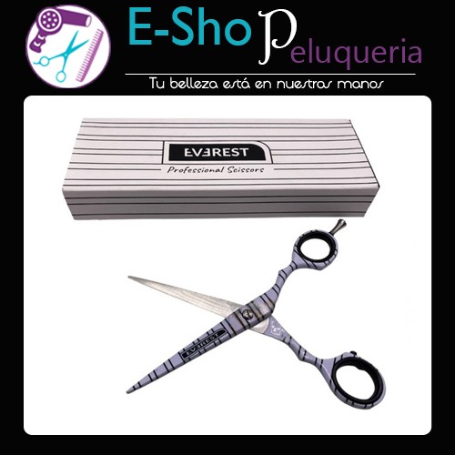 Tijera de Corte Profesional Microdentada Everest 6 Pulgadas