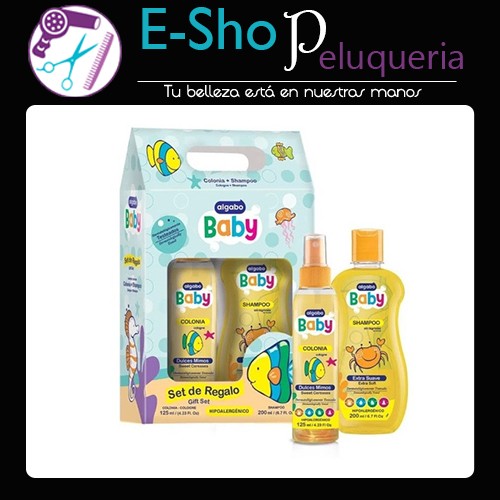 Set de Regalo Shampoo + Colonia Algabo Baby