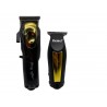 Kit Maquina de Corte Kemei KM-95 + Trimmer Patillera Detailer Kemei KM-100