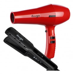 Kit Planchita Duga SW-207 + Secador de Pelo D3600