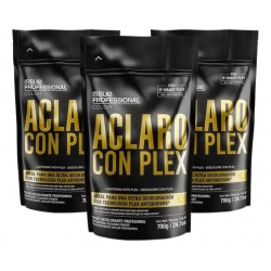 Issue Polvo Decolorante Aclaro Con Plex X 700grs Kit x3