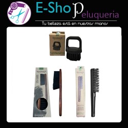 Kit Cepillo Anillo Barber Ragnar + Cepillo Fade + Quita Pelo