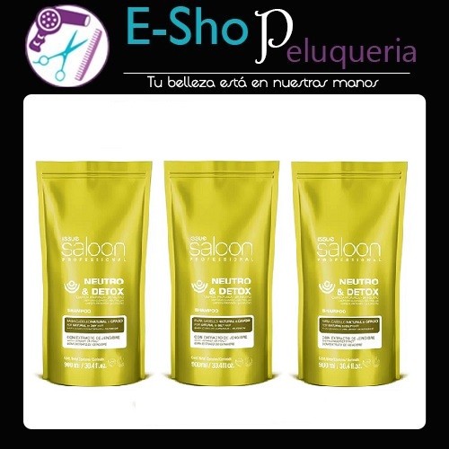 Shampoo Issue Profesional Neutro X 900 ml Kit X 3 Unidades