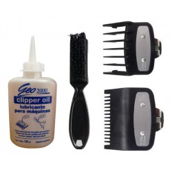 Kit Alzas Premium 0,5 Y 1,5 + Aceite Geo + Cepillo Fade