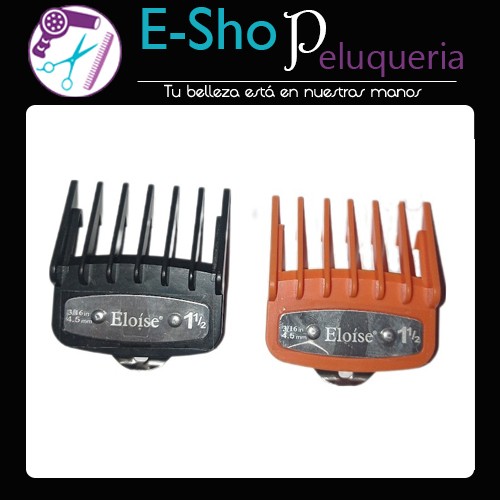 Set De Alzas X2 1,5 4.5mm Premium Barber Barberia Peine Guia