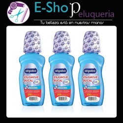 Enguaje Bucal Artic Menthol X 250ml Algabo Kit x 3