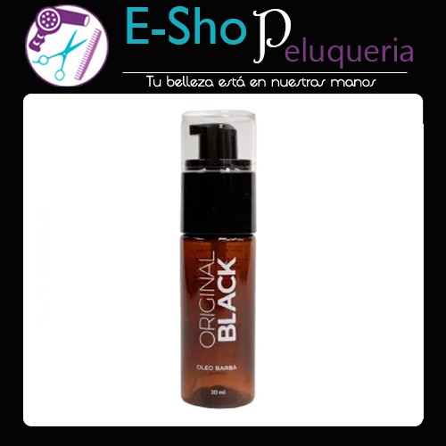 Original Black Oleo Para Barba Aceite Barbero X 30 Ml