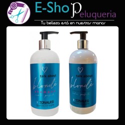 Kit Shampoo + Acondicionador Blonde Tonaleg Rubios x 500ml
