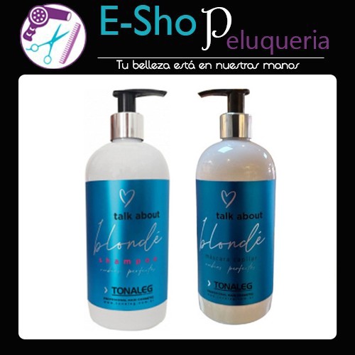 Kit Shampoo + Acondicionador Blonde Tonaleg Rubios x 500ml