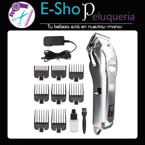 Maquina De Corte Inalambrica Duga Profesional Barber D412