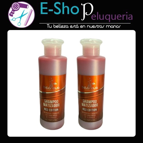 Shampoo Belanova Cabellos Rojizos Intensificador 250ml Kit x2
