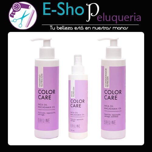 Kit Shampoo + Acondicionador + Bifase 250ml Color Care Exiline
