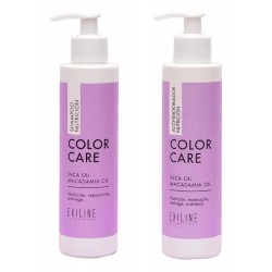 Kit Shampoo + Acondicionador + Caja Ampolla Exiline Color Care