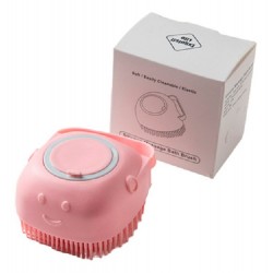 Esponja De Baño Para Mascotas Con Dispenser De Shampoo