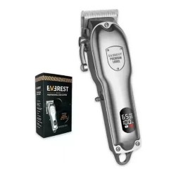 Maquina De Corte Everest Hard Cromada Inalámbrica Clipper