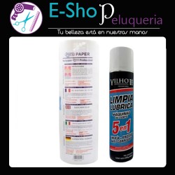 Kit Papel Cuello Barber Barberia Peluqueria + Aceite 5 En 1