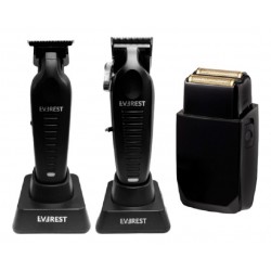 Kit Maquinas De Corte Y Afeitadora - Everest Black