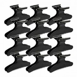 12 Broches Separadores Plasticos Jessamy Peluqueria