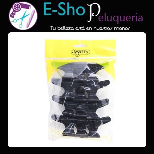 12 Broches Separadores Plasticos Jessamy Peluqueria