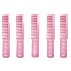 Kit Peine Para Maquina De Corte Profesional Barberia Barber Rosa x5