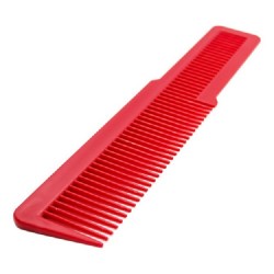 Kit Peine Para Maquina De Corte Profesional Barberia Barber Rojo x 5