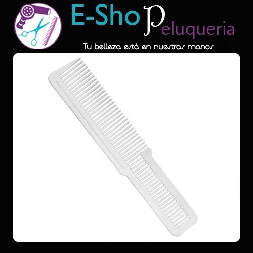 Peine Para Maquina De Corte Profesional Barberia Barber Blanco