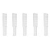 Peine Para Maquina De Corte Profesional Barberia Barber Blanco Kit x 5