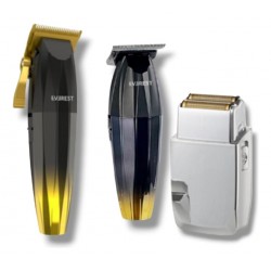 Combo Everest Clipper Premium+ patillera + shaver Profesional