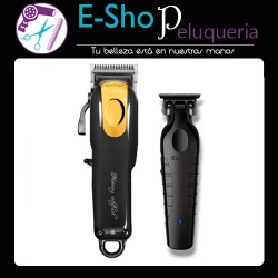 Maquina De Corte Kemei Kit Km-95 + Patillera Km-2299 Profesional