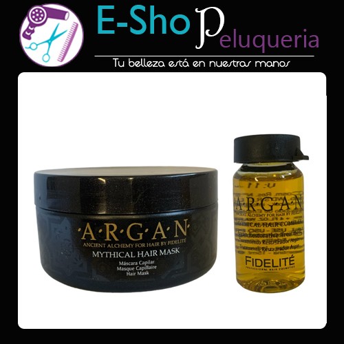 Kit Argan Fidelite Mythical Mascara 250g + Ampolla Argan