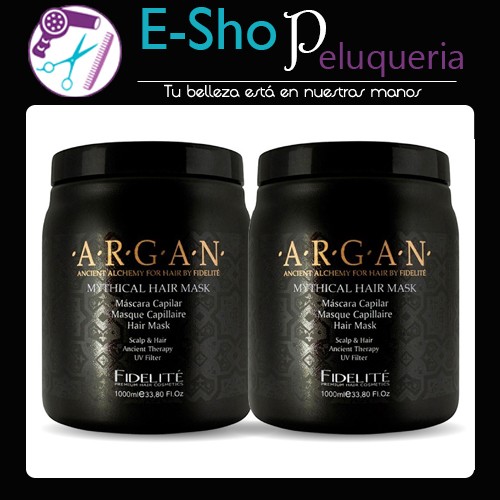 Mascara Capilar Argan X1k Fidelite X2 Kit Combo Peluquero