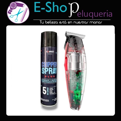 Everest Patillera Sharp Cristal Roja + Lubricante 5 en 1