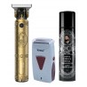 Patillera Duga D409 + Afeitadora Kemei 3382 + 5 En 1 Barber Kit