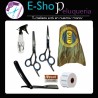 Kit Barber Tijeras + Navaja + Filos + Rociador + Capa